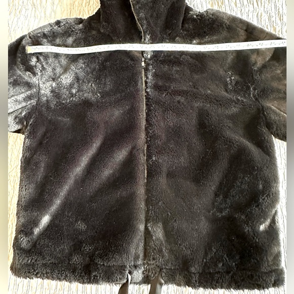 Rebecca Minkoff “Bridget” Faux Fur Jacket in Black - Picture 14 of 16